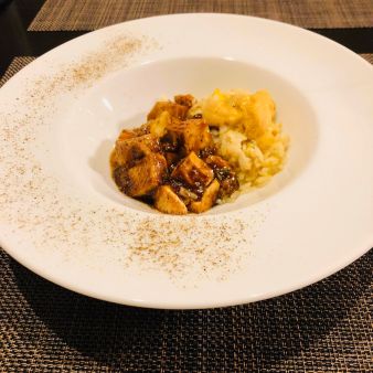 四川山椒香る麻婆豆富 黄金炒飯 